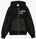 L’ AMOUR FLAIR - grey/black hoodie